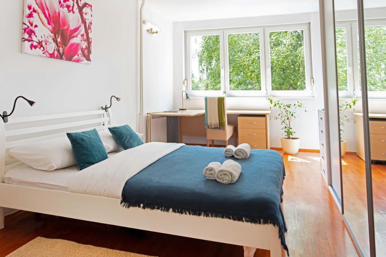 Bright 2Bdr Apartment With A Balcony 萨格勒布 外观 照片