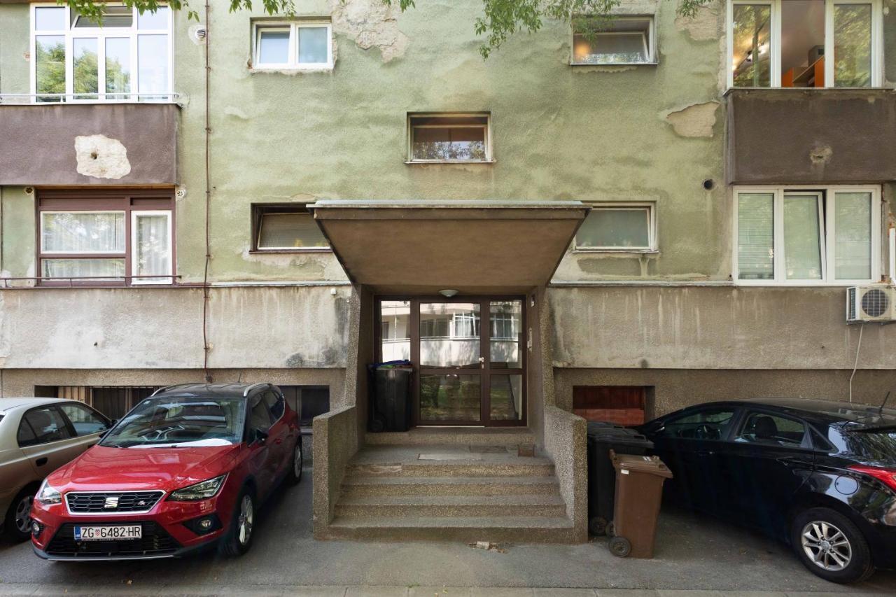 Bright 2Bdr Apartment With A Balcony 萨格勒布 外观 照片